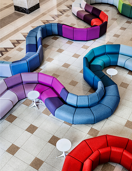 办公沙发|布面沙发|办公安博网页版|安博anbo（中国）安博网页版|查德威克模块化公共区域沙发